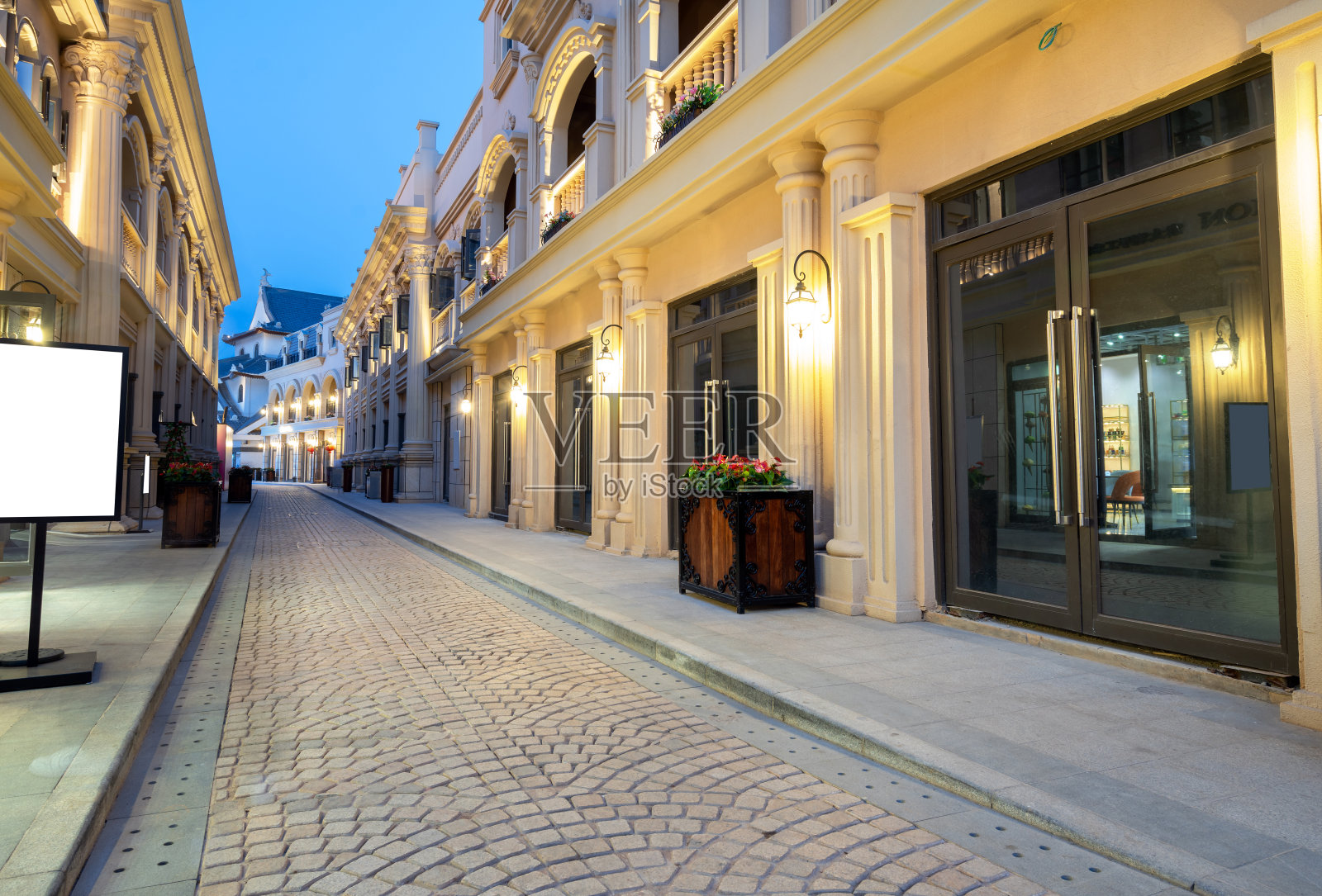 海南海花岛商业街照片摄影图片