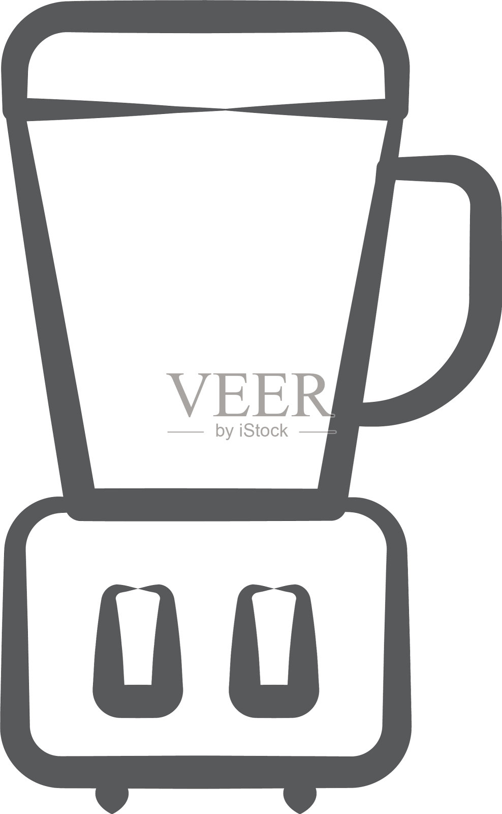 榨汁机的机器插画图片素材