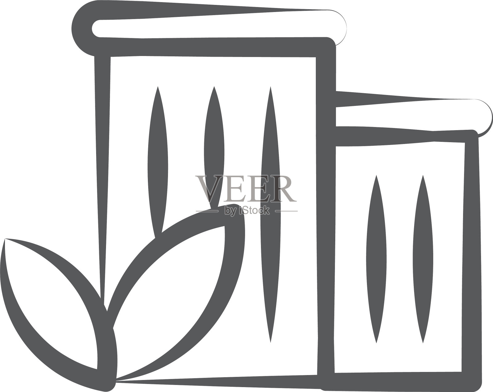 环保垃圾箱插画图片素材