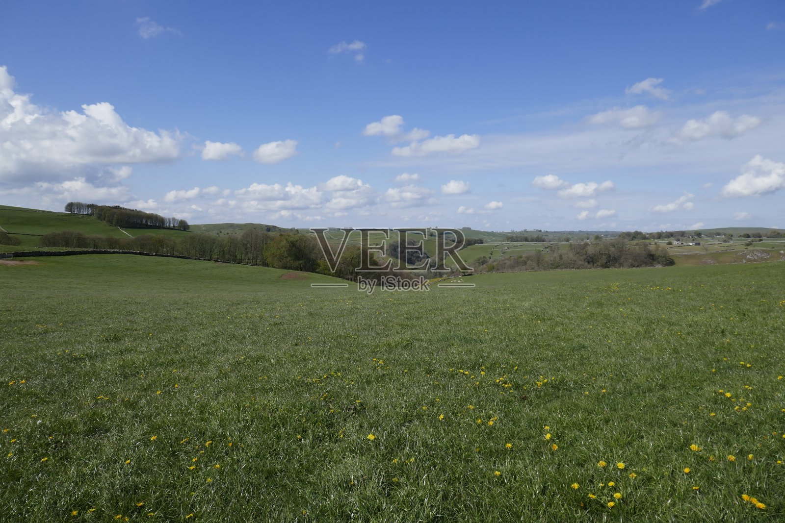 德比郡的丘陵照片摄影图片