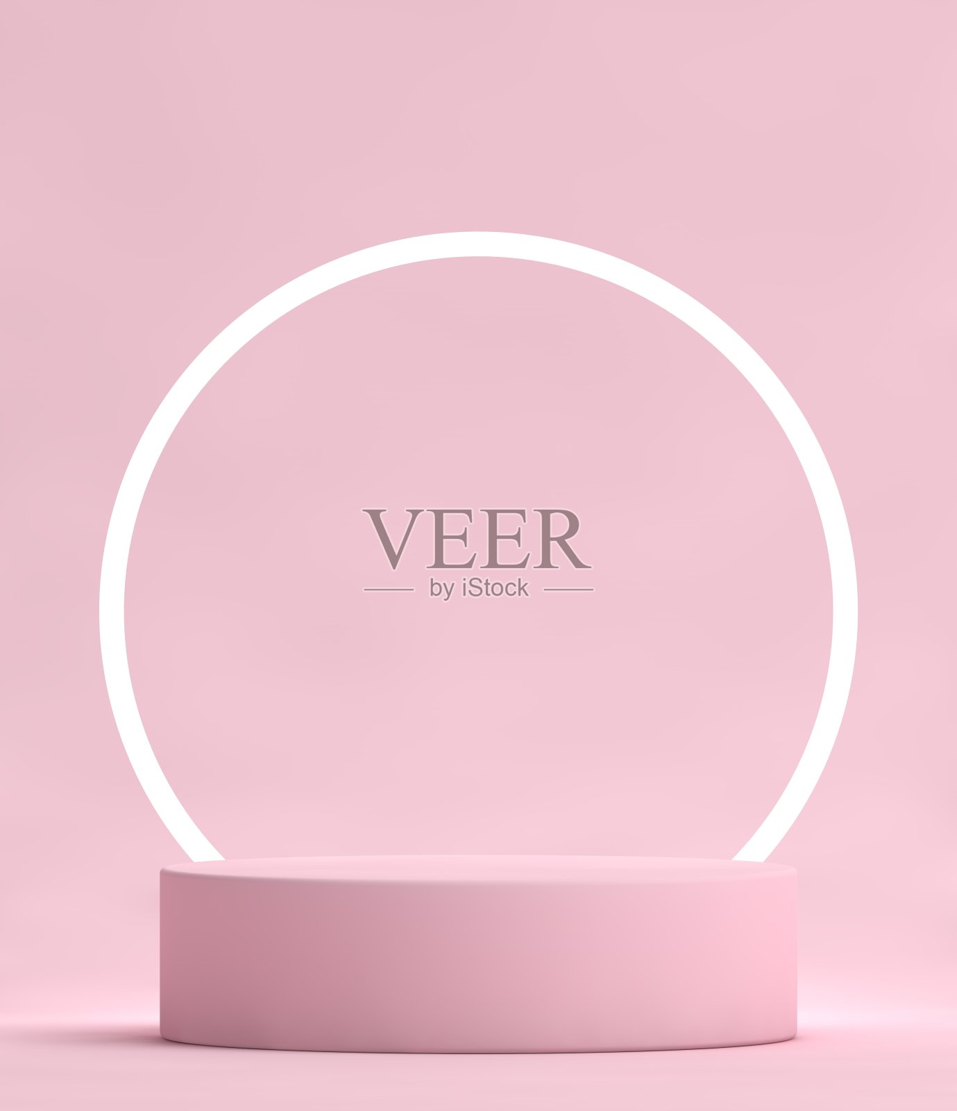 现代3D抽象背景平台的产品展示。空产品站照片摄影图片