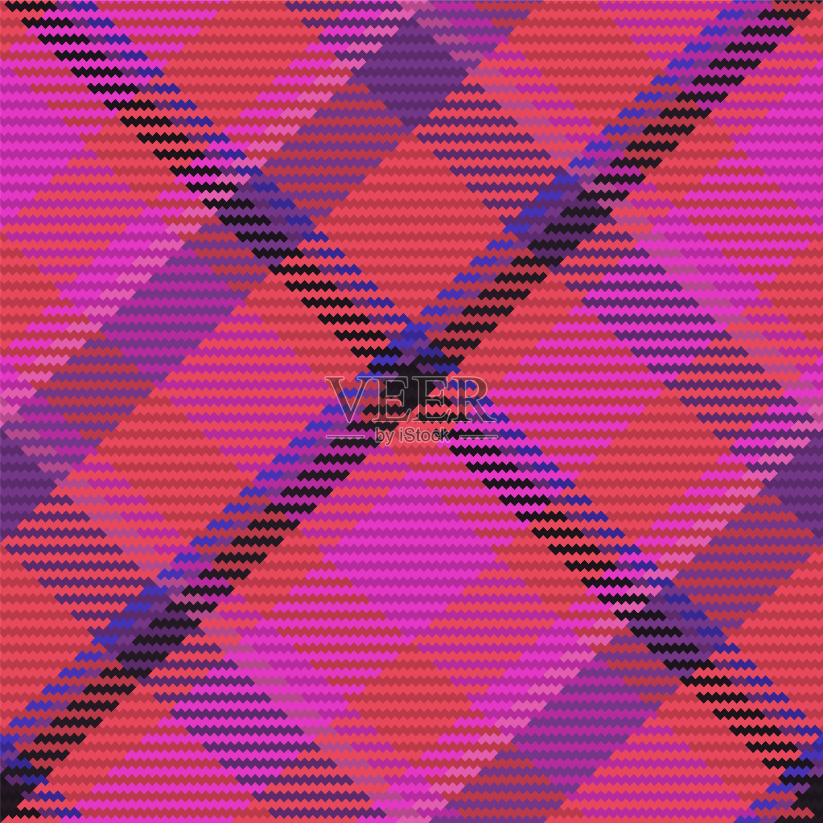 无缝图案苏格兰格子呢格子插画图片素材