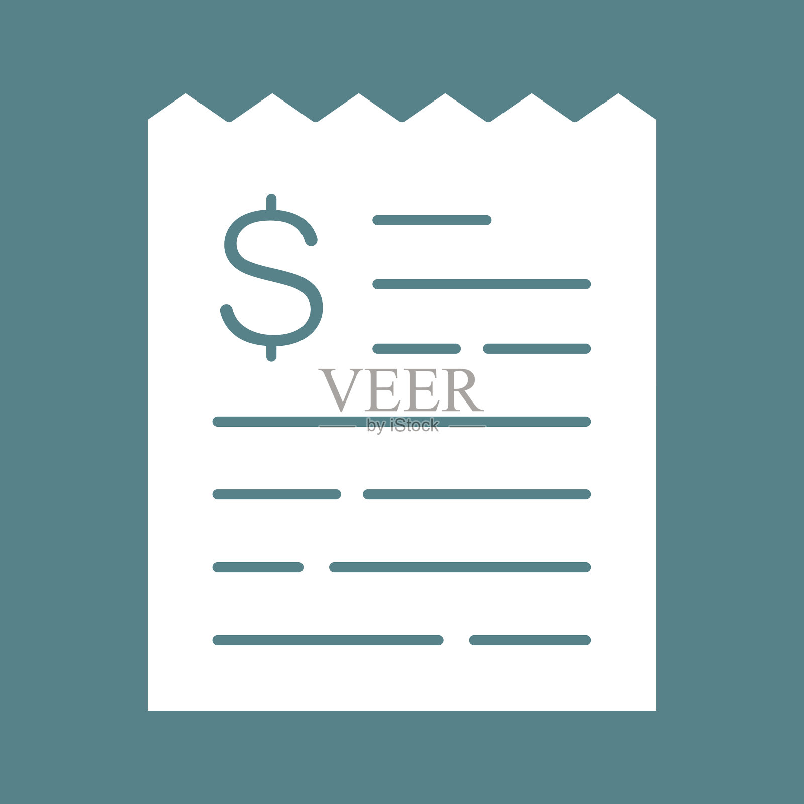 发票图标插画图片素材