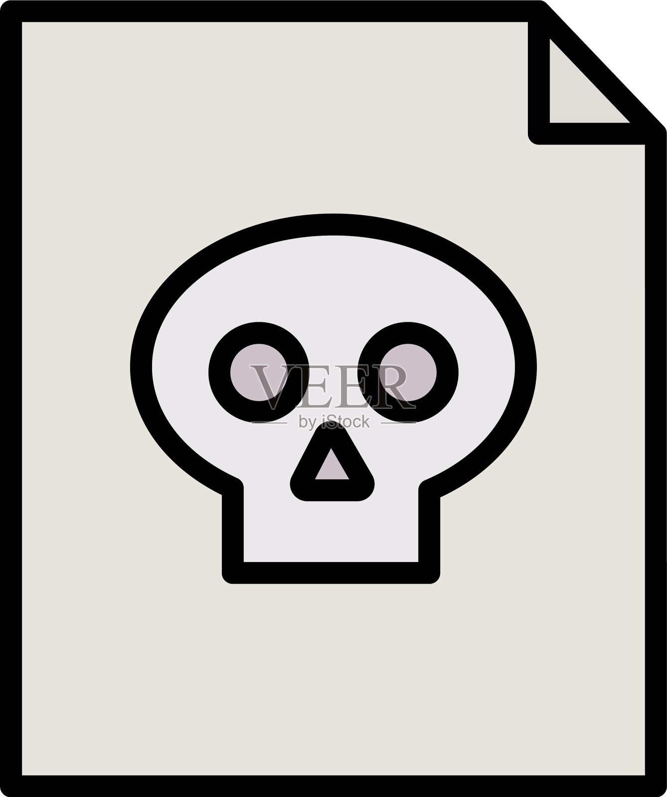 文档砍图标插画图片素材