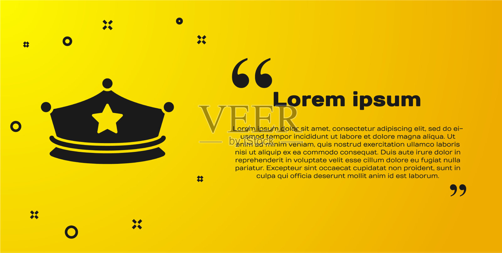 黑色警察帽与帽徽图标孤立插画图片素材