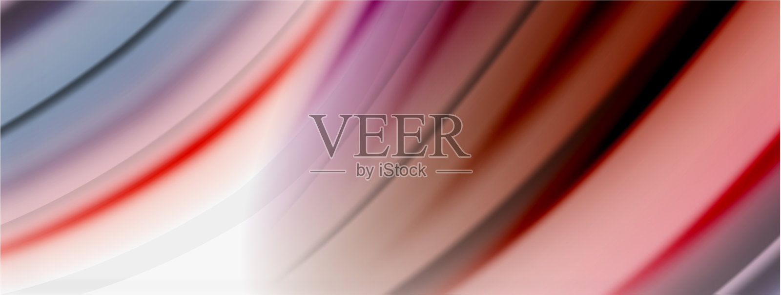 抽象的背景流畅模糊的线条插画图片素材