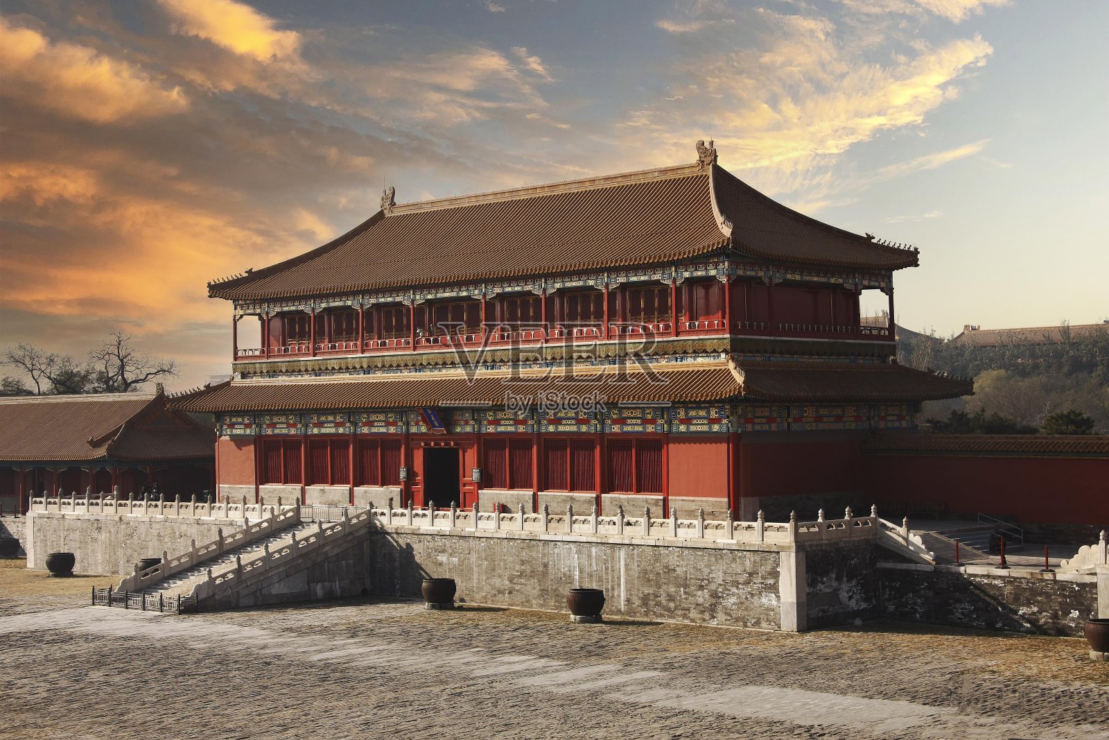 中国北京著名的紫禁城照片摄影图片