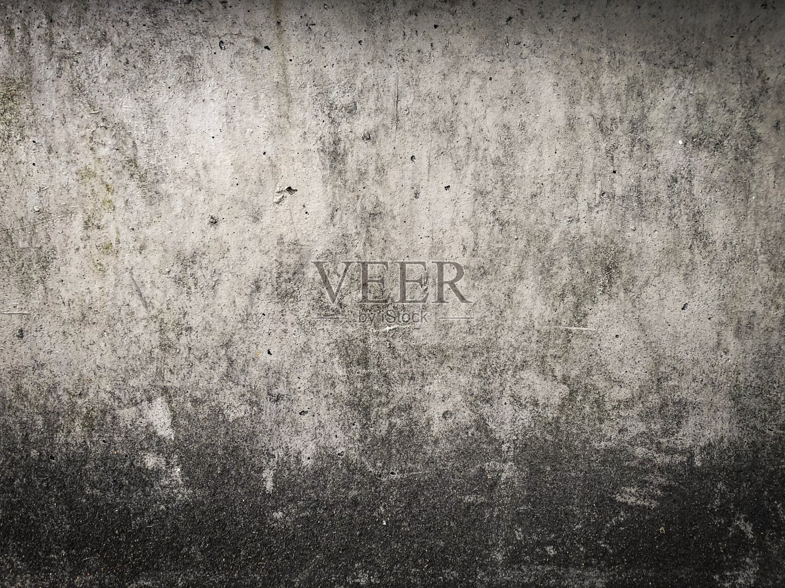 一堵又脏又旧的混凝土墙的纹理。照片摄影图片