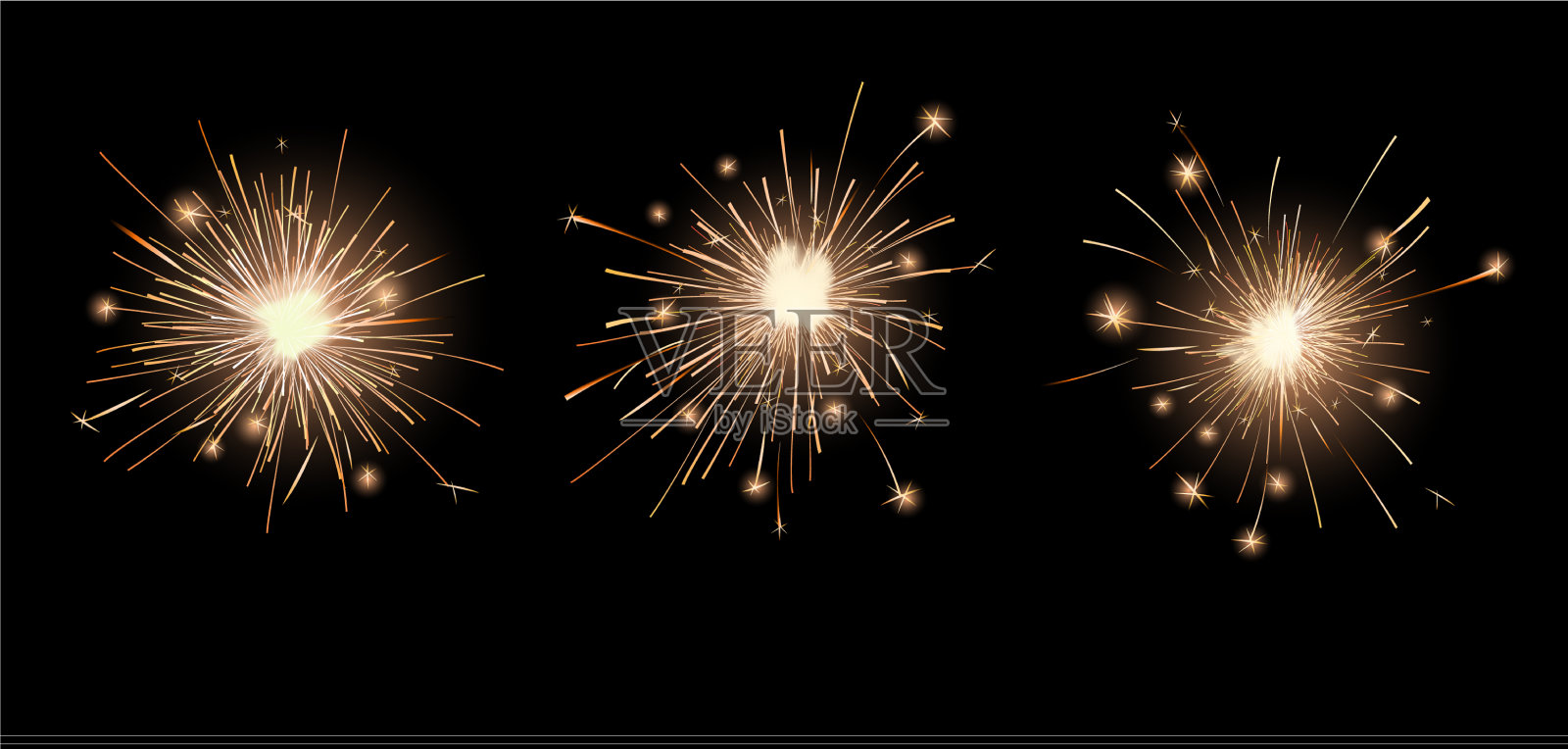 明亮的孟加拉灯图标集图标素材