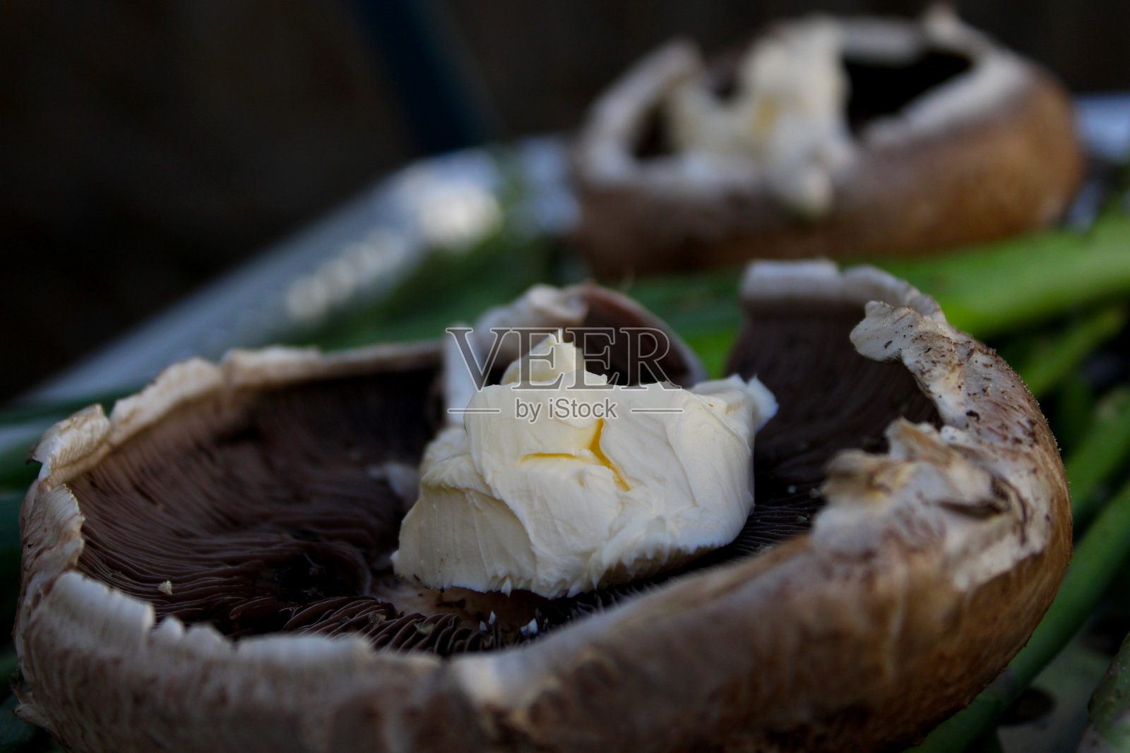 波多贝罗蘑菇照片摄影图片