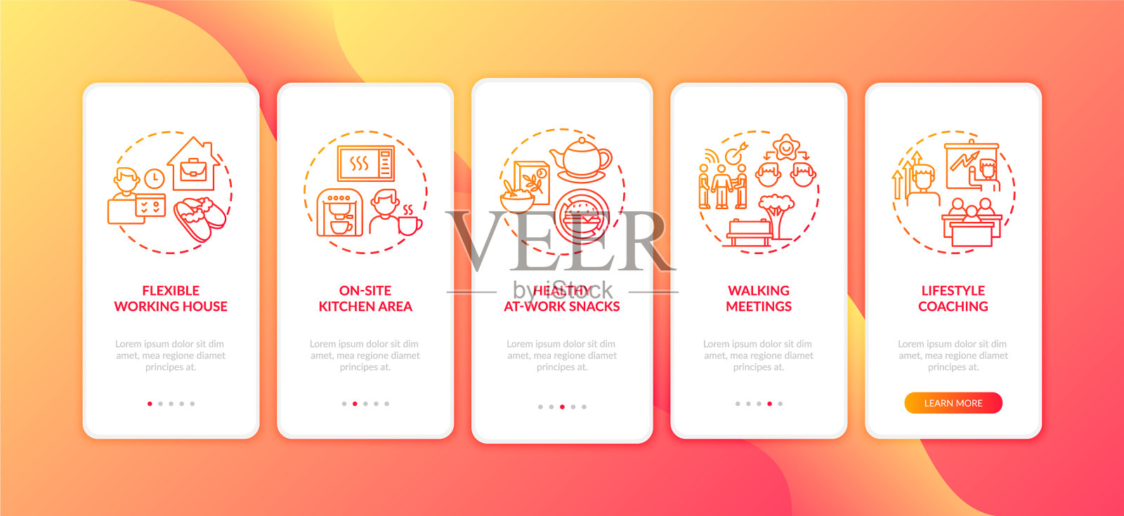 关于工作场所健康的例子设计模板素材