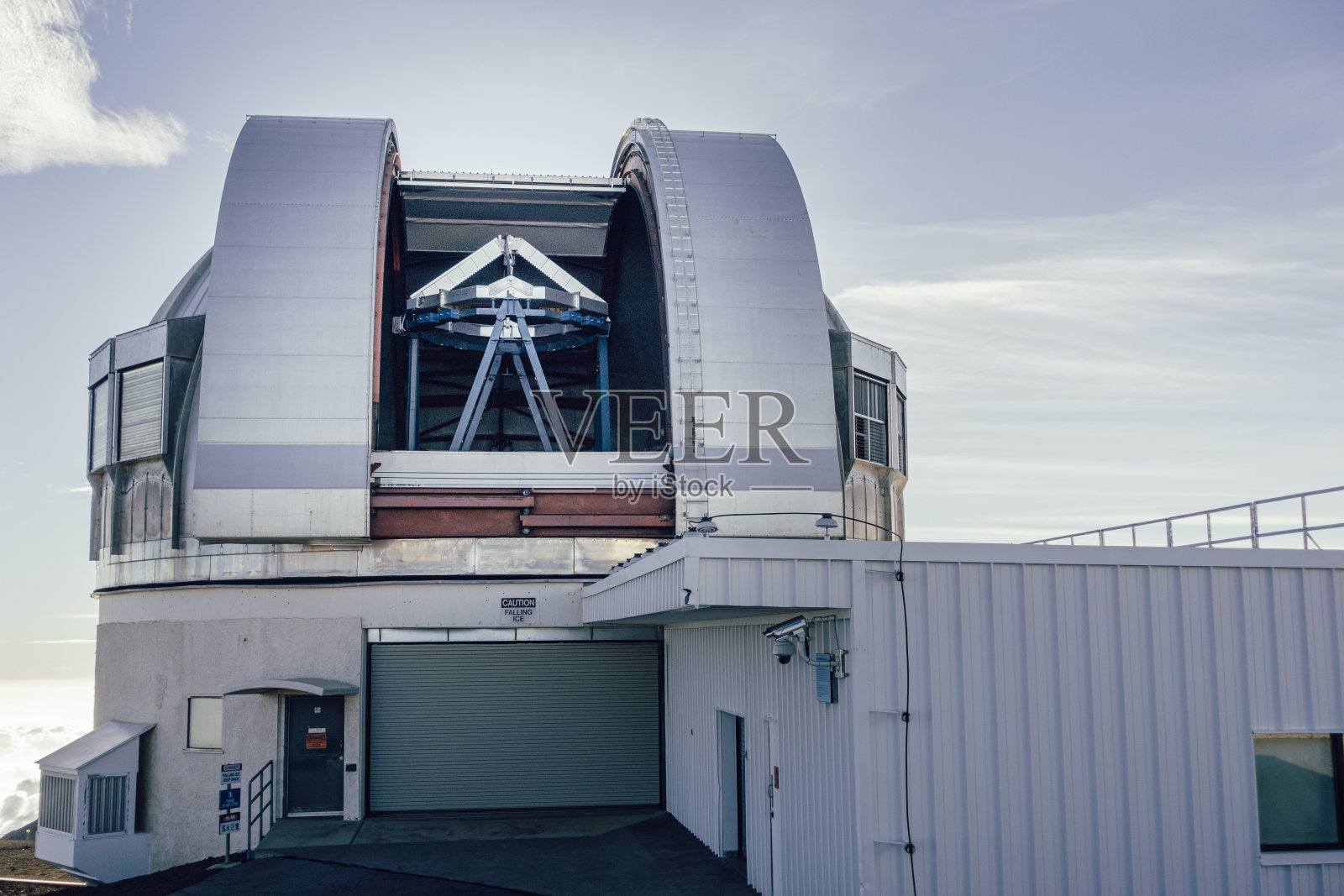 莫纳克亚山天文望远镜照片摄影图片