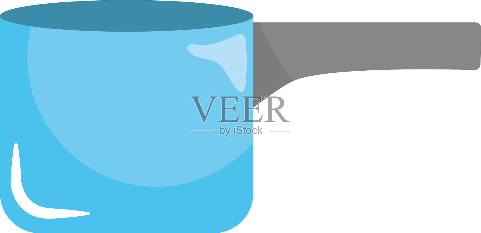 平底锅锅的图标五颜六色的设计设计元素图片