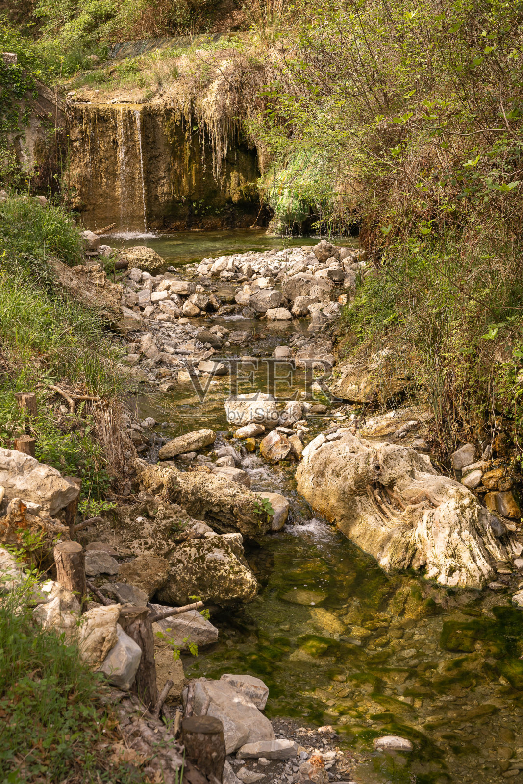 意大利托斯卡纳Bagni di San Filippo免费室外热泳池照片摄影图片