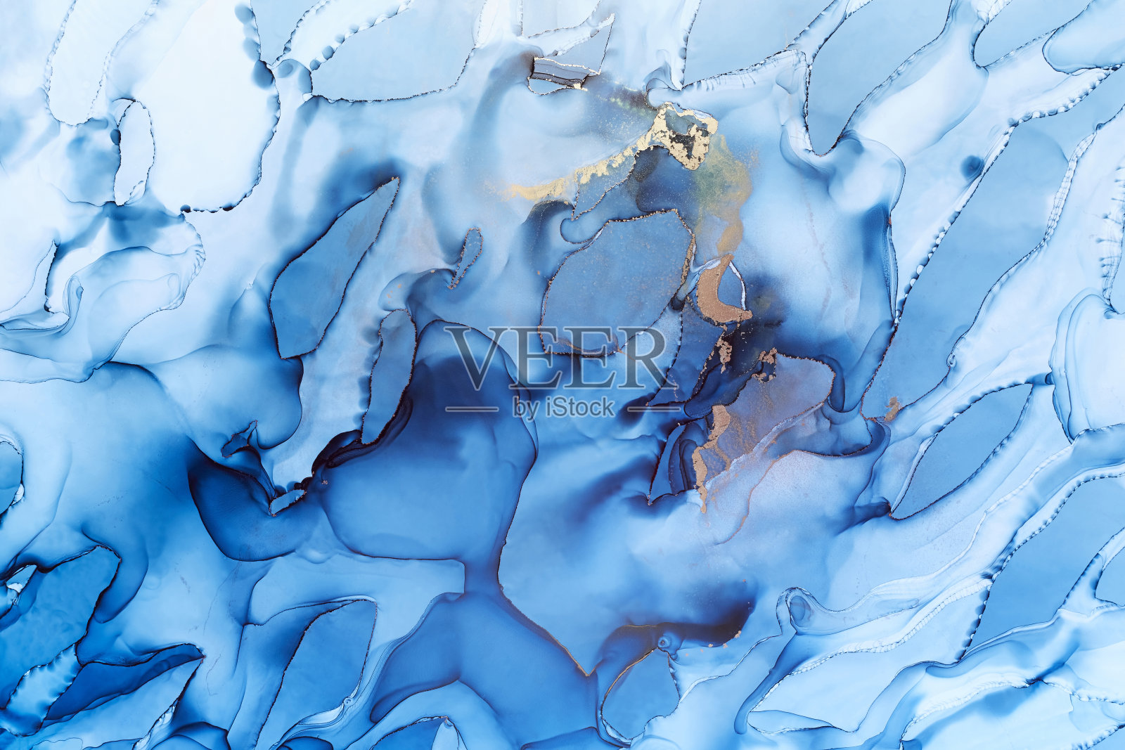 抽象喷溅手绘酒精墨纹理照片摄影图片