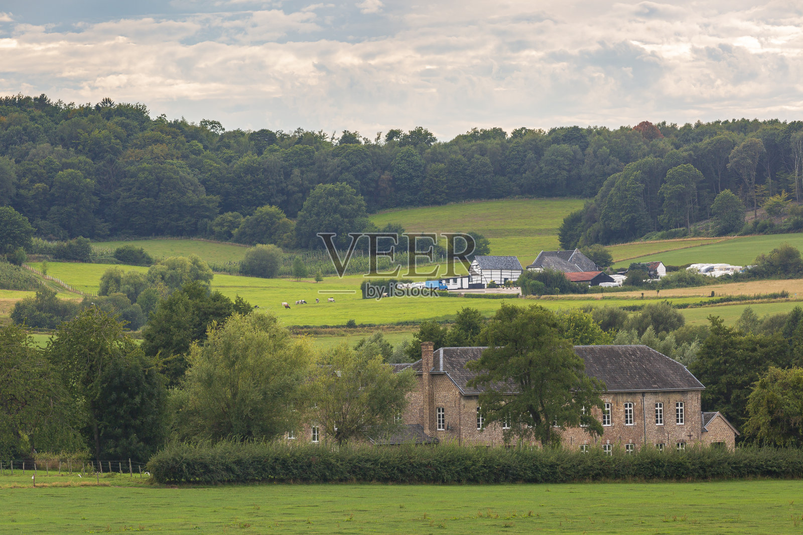 林堡最美的风景，美丽的绿色风景照片摄影图片