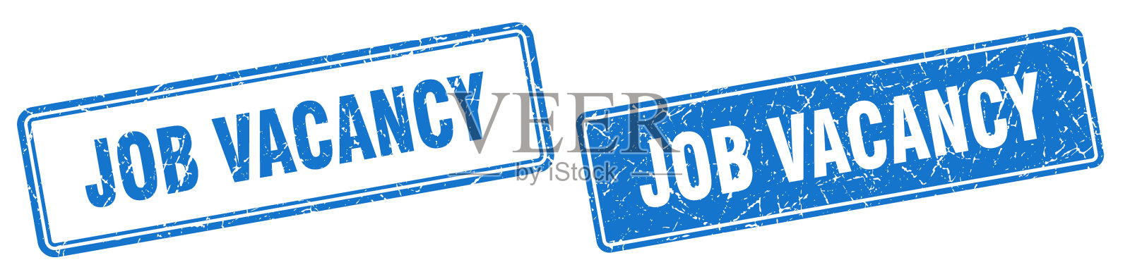 职位空缺邮票，职位空缺方形垃圾插画图片素材