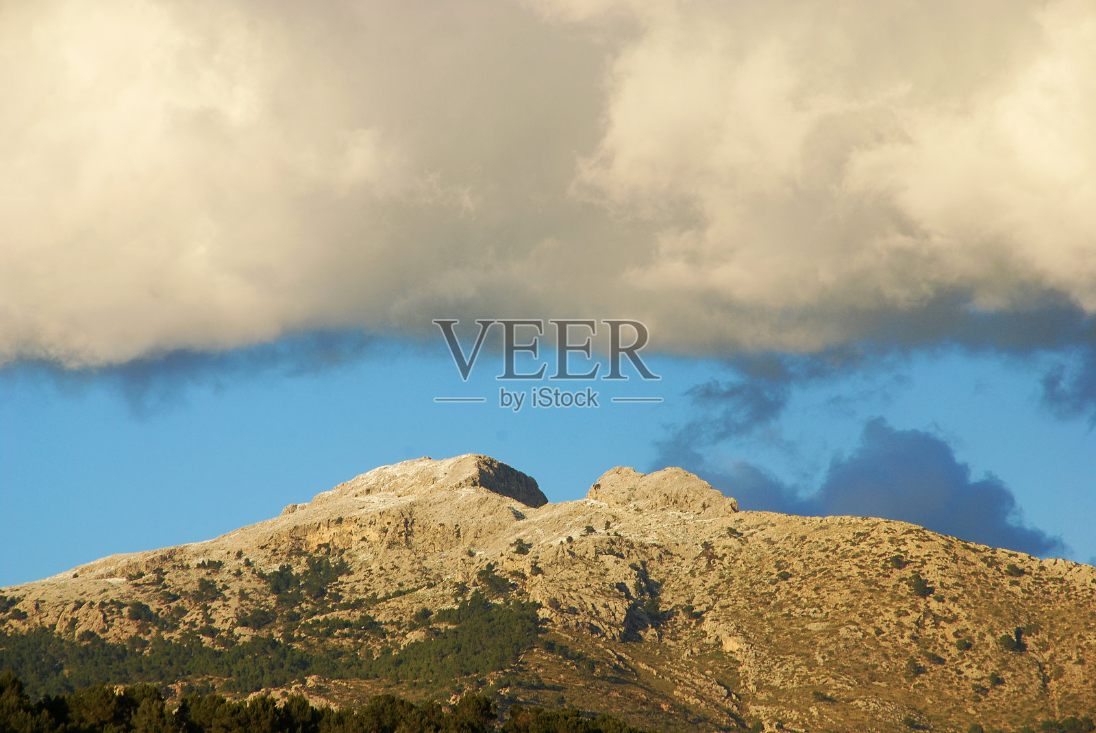 在马略卡岛的特拉蒙大拿照片摄影图片