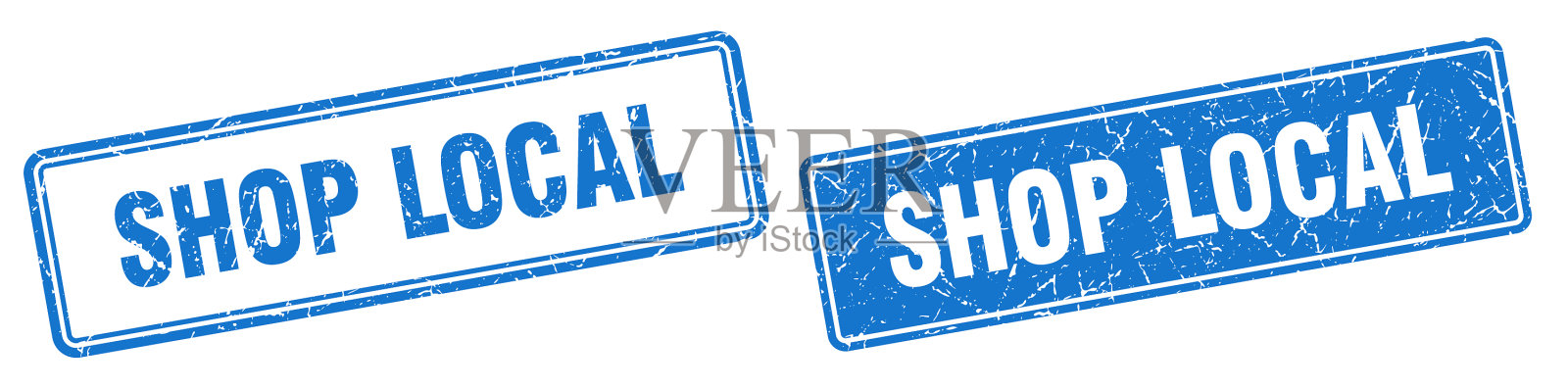 商店当地邮票套装商店当地广场垃圾标志插画图片素材