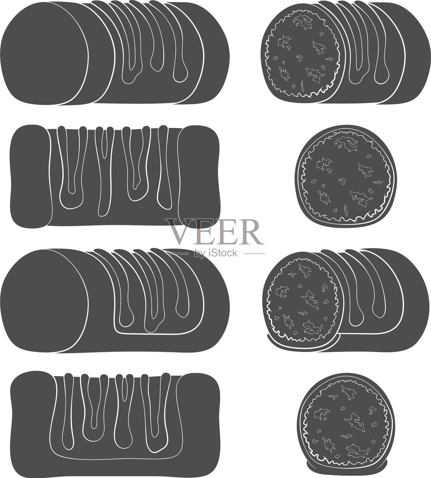 带着punschrulle向我微笑插画图片素材