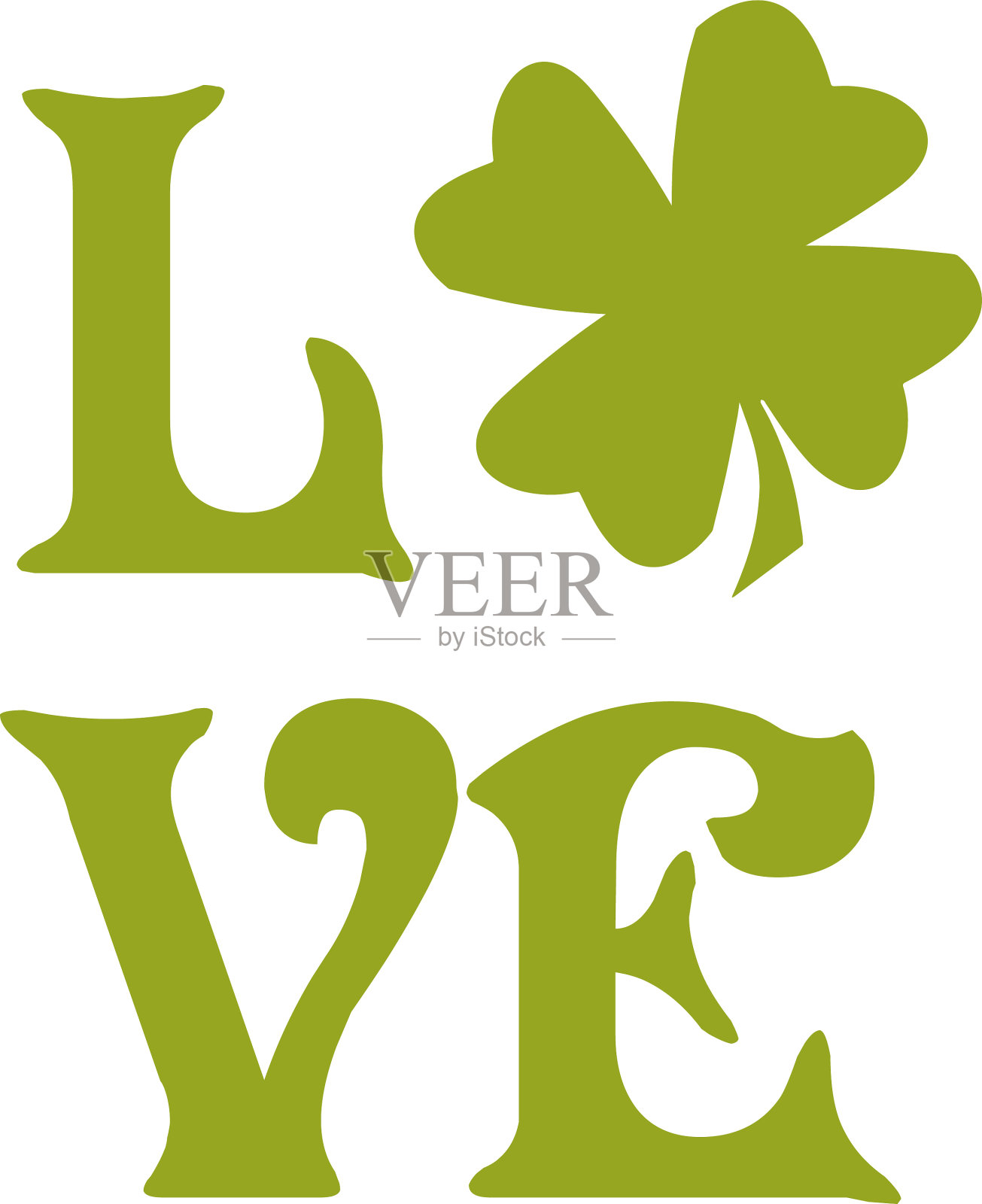 圣帕特里克节特别设计插画图片素材