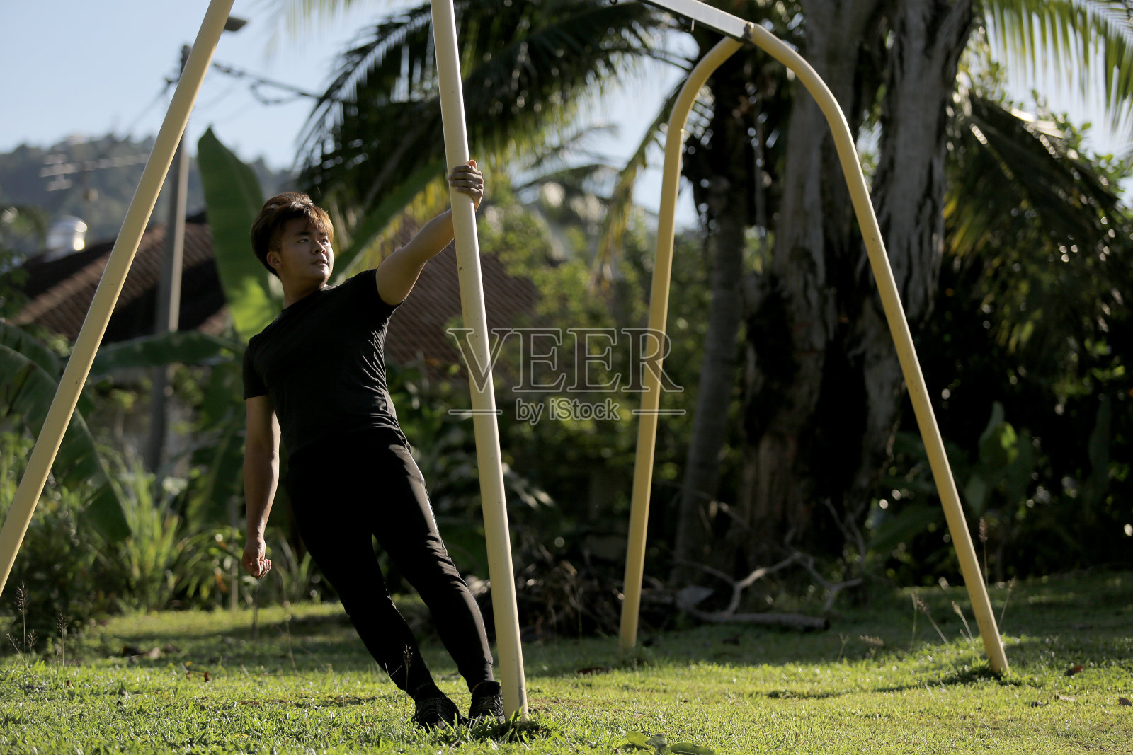 锻炼照片摄影图片