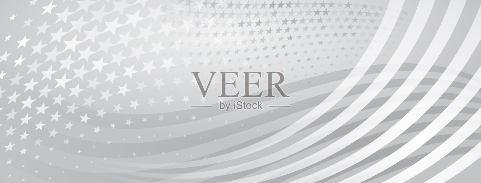 美国独立日的抽象背景插画图片素材