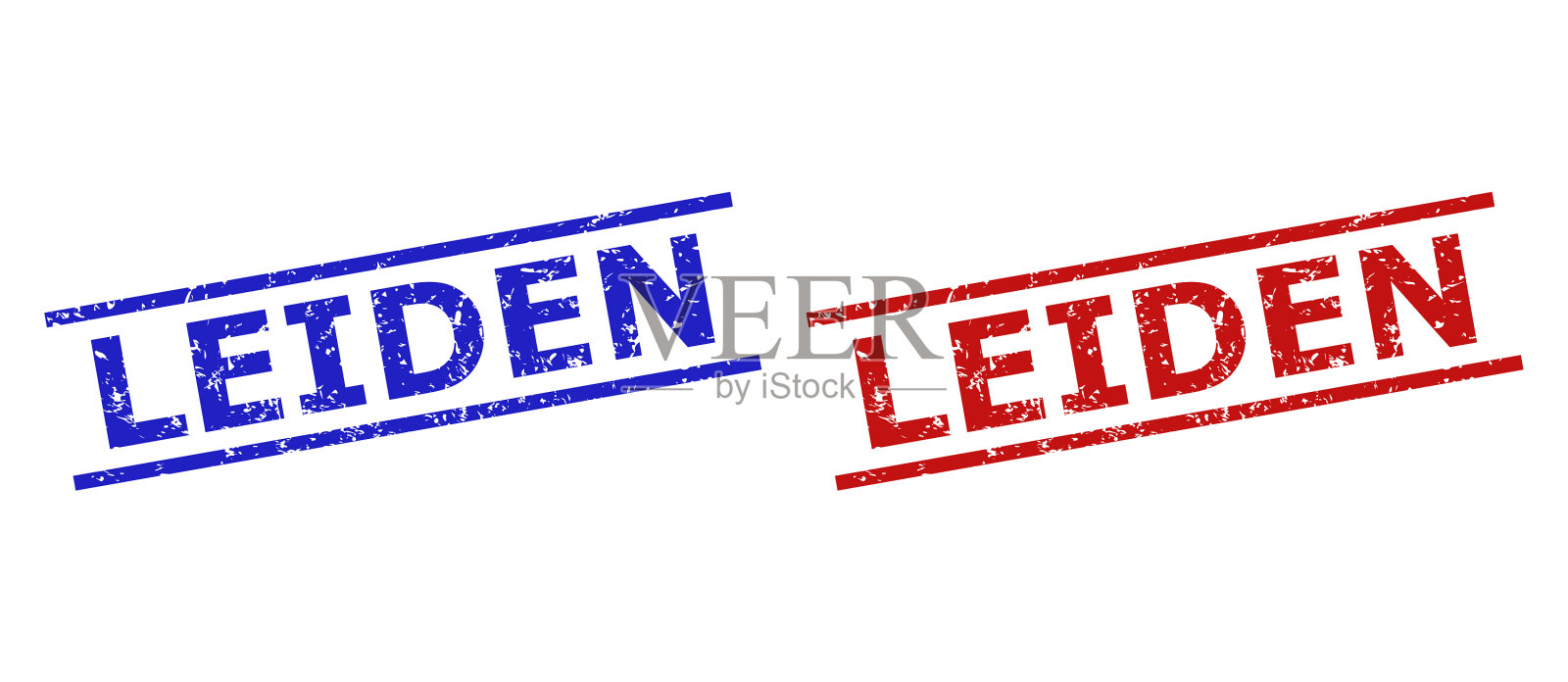 莱顿水印与腐蚀纹理和插画图片素材