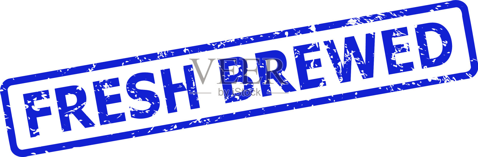 新鲜酿造的密封腐蚀风格和圆形插画图片素材