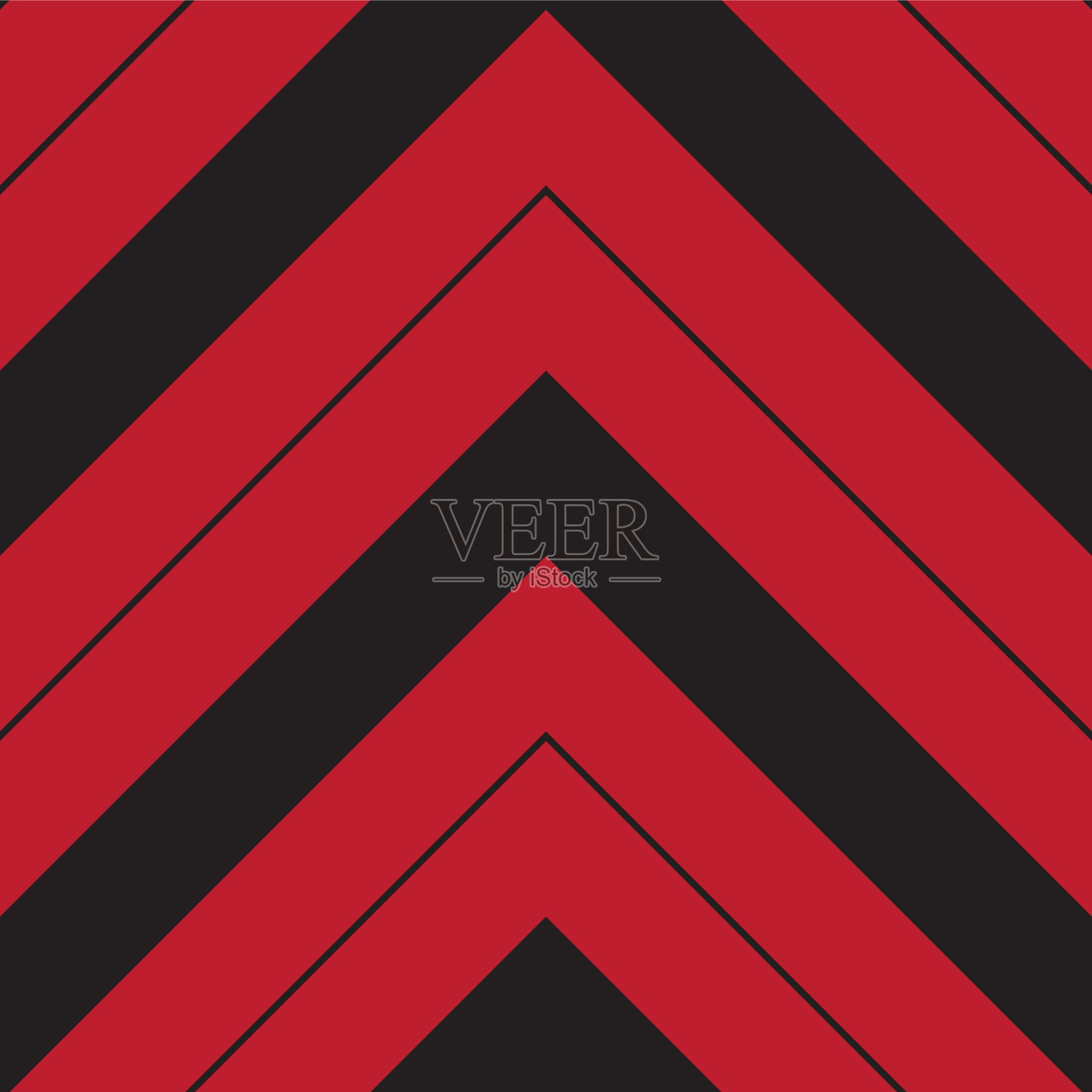 红色人字形斜条纹无缝图案插画图片素材