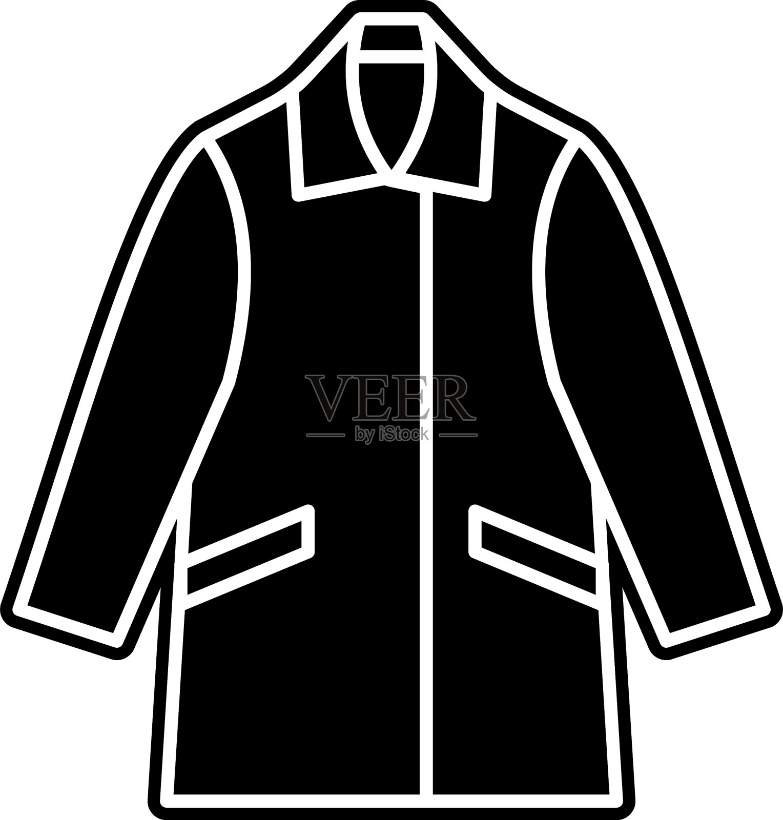 摩托车夹克插画图片素材