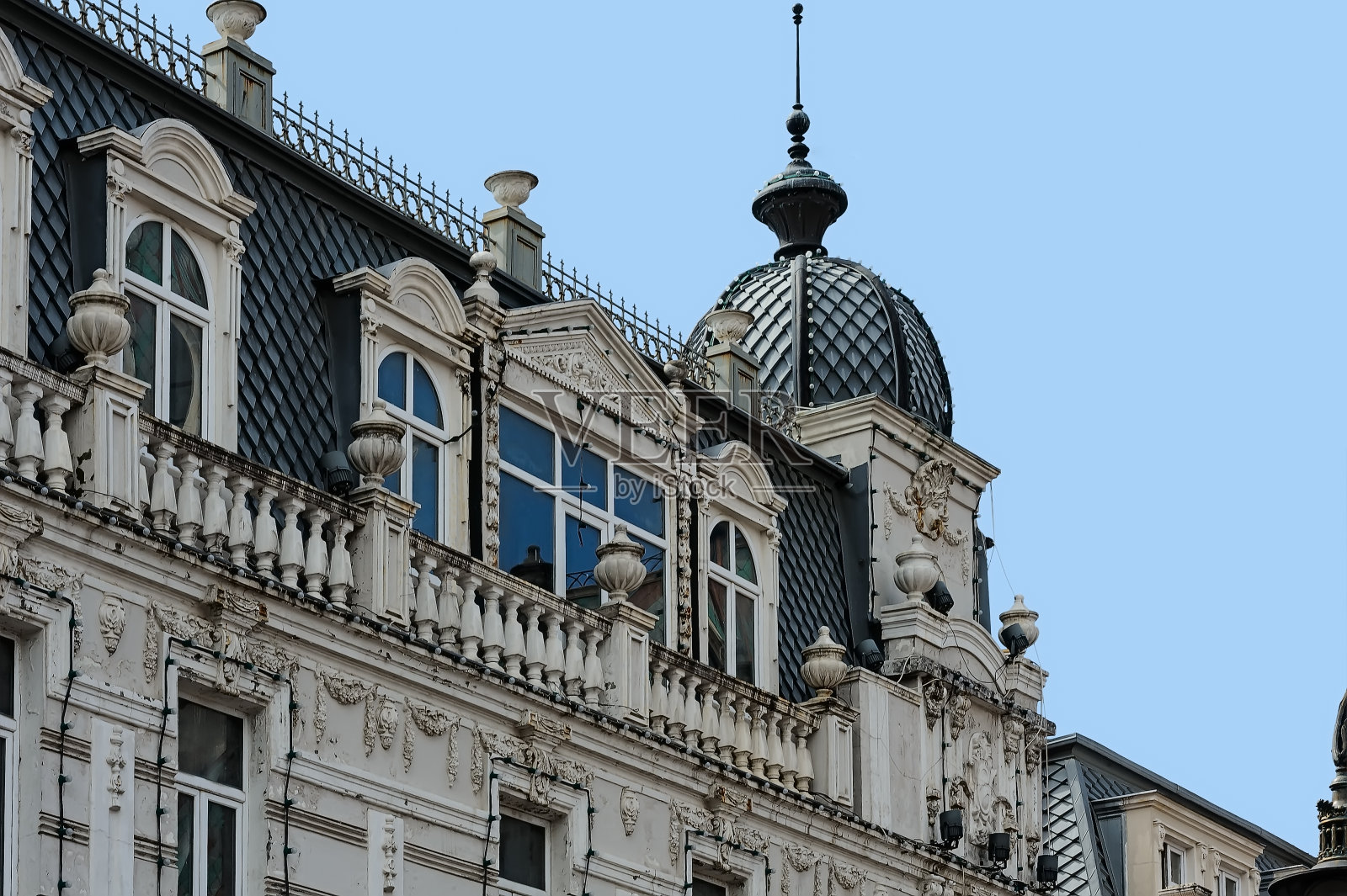 格鲁吉亚巴统的老建筑建筑元素照片摄影图片