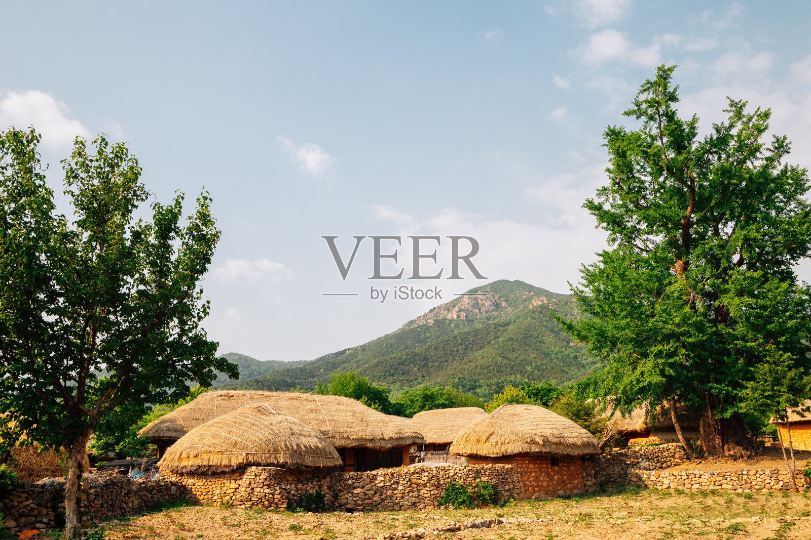 韩国顺天Naganeupseong那根村照片摄影图片