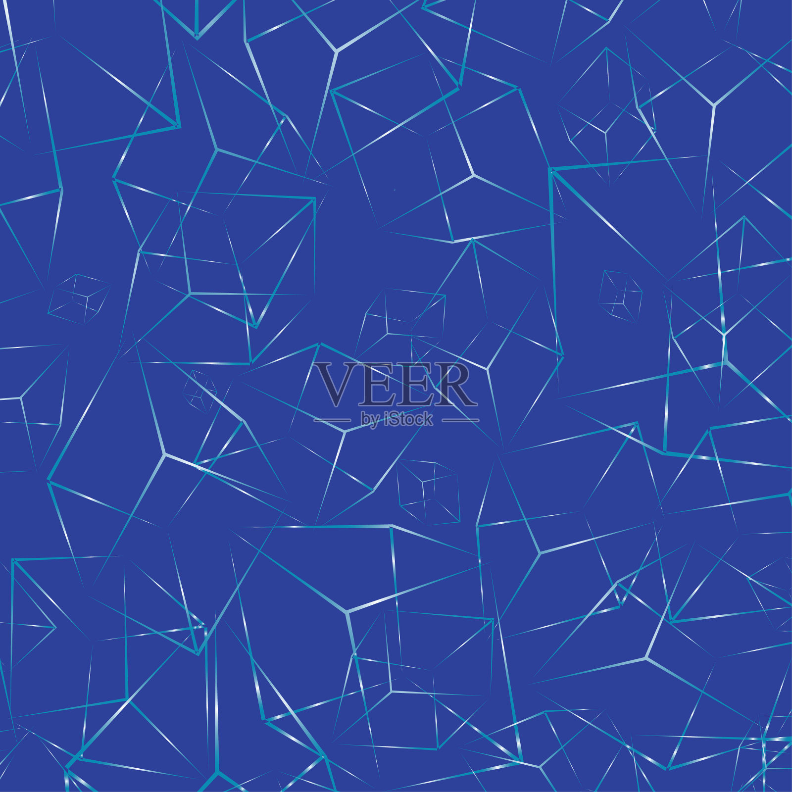 抽象几何色彩背景插画图片素材