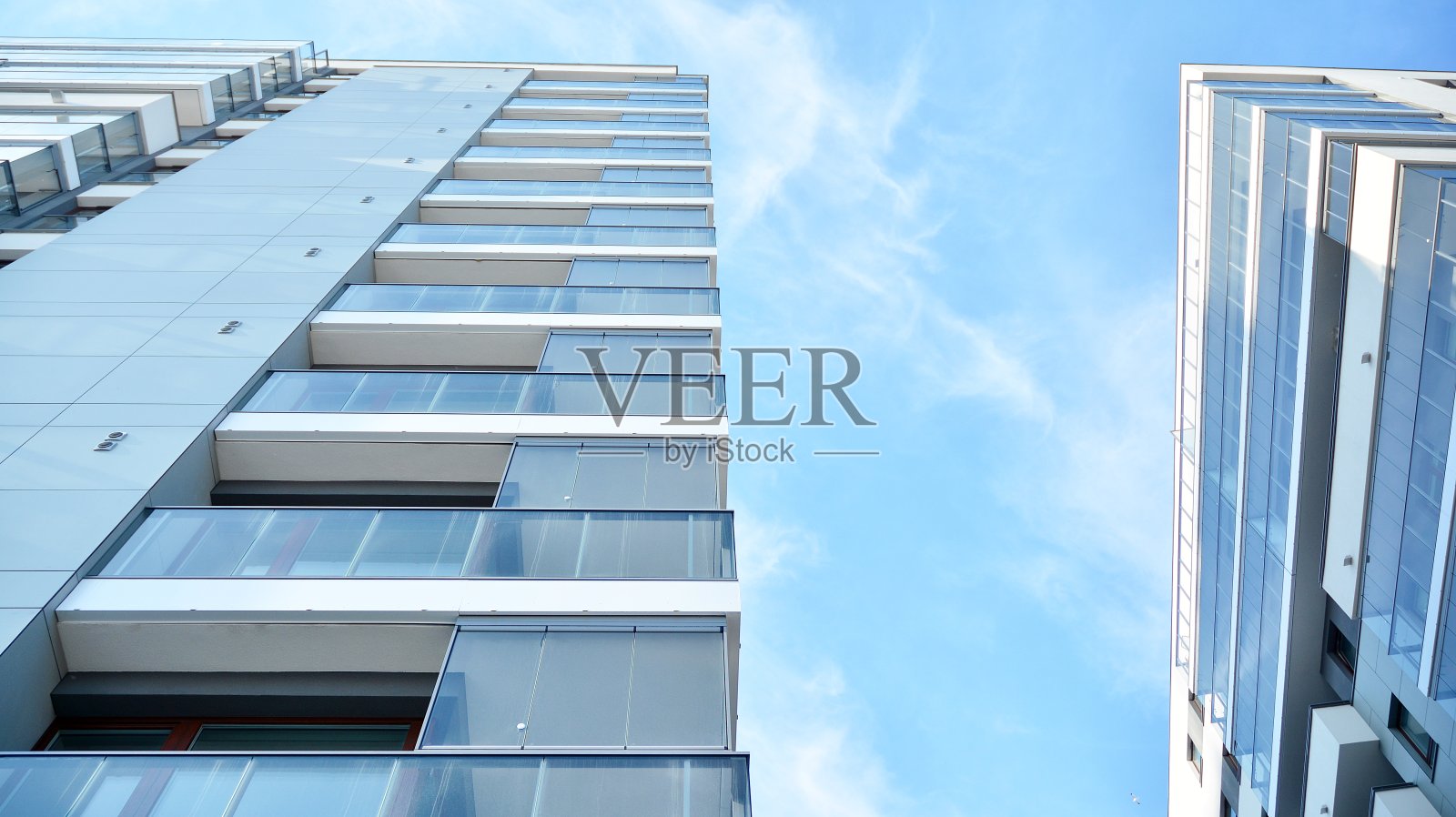 新的现代建筑建筑房子。照片摄影图片