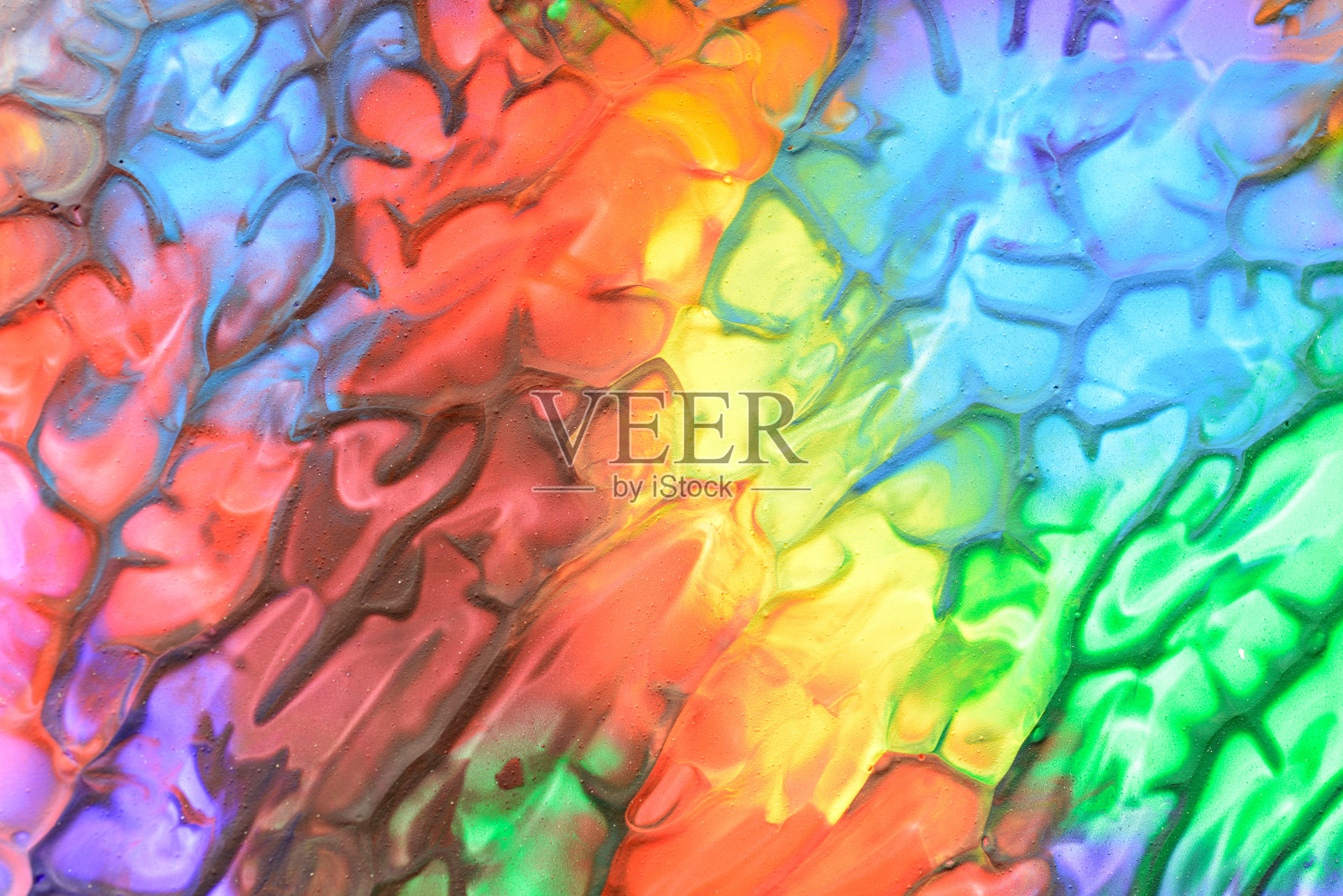 用丙烯酸颜料制作背景和纹理的摄影照片摄影图片