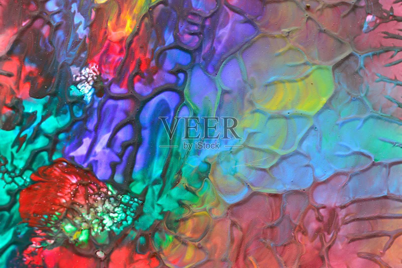 用丙烯酸颜料制作背景和纹理的摄影照片摄影图片