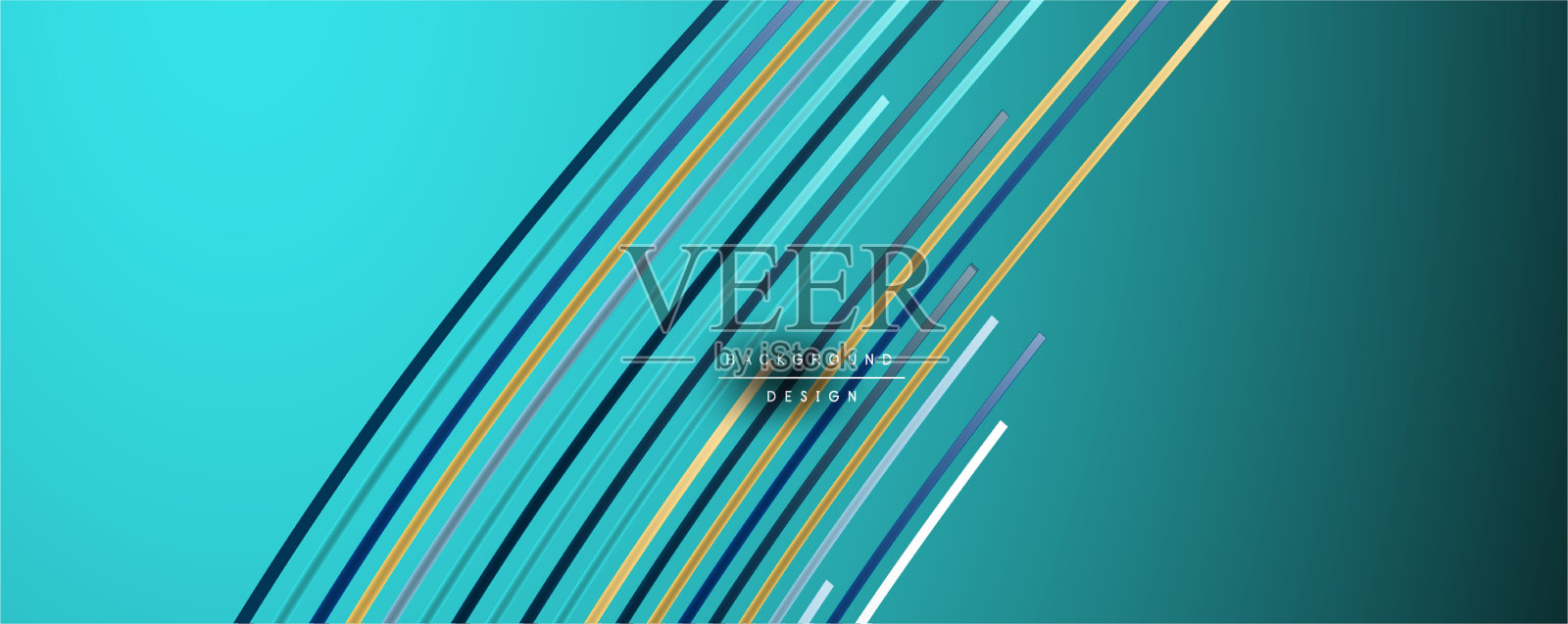 抽象色彩线条背景插画图片素材