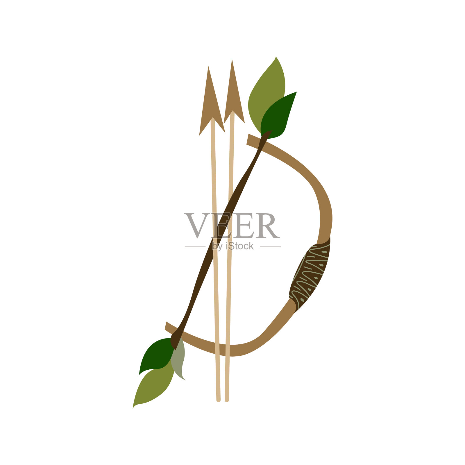 弓箭手拉设计元素图片