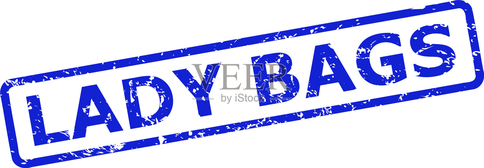 女士袋水印与腐蚀的风格和插画图片素材