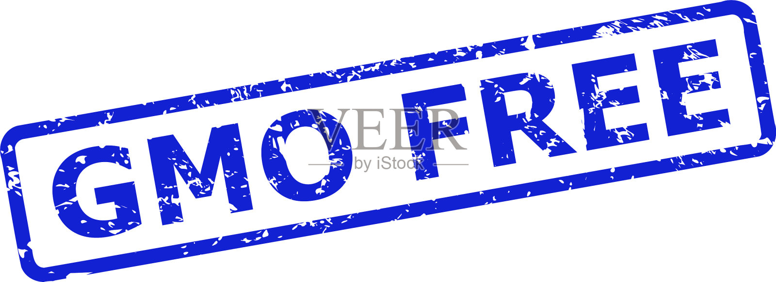 无转基因密封与垃圾表面和圆形插画图片素材