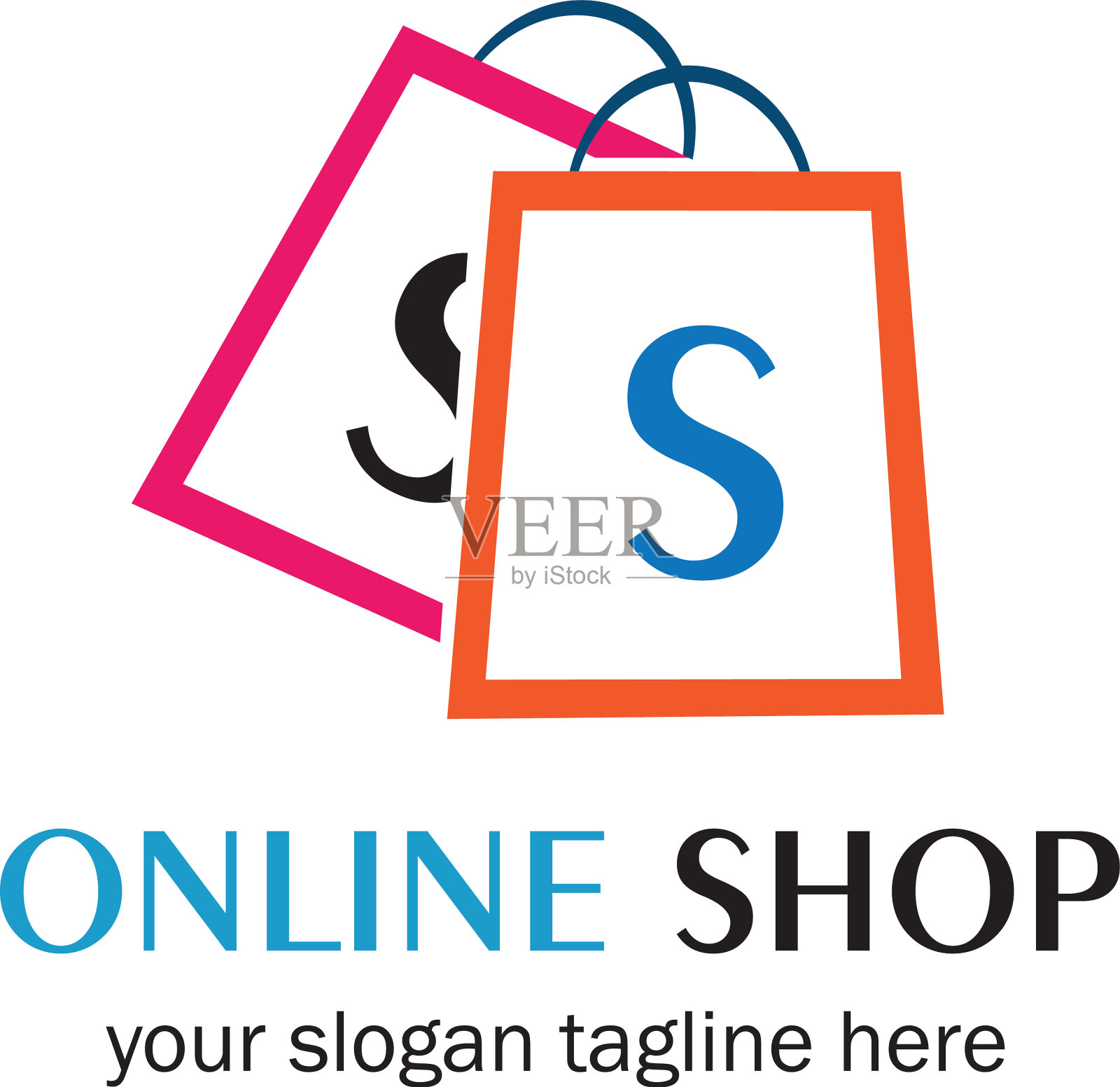 网上商店标识图标模板设计设计模板素材