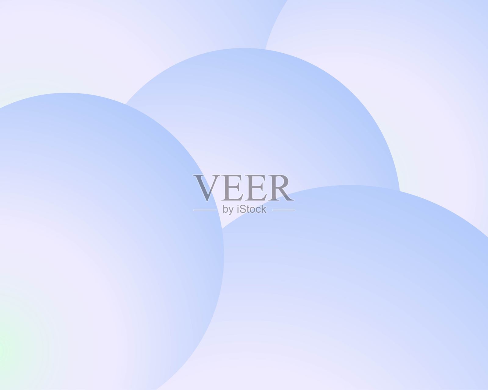 曲线梯度背景彩色矢量抽象背景圆背景圆软蓝色插画图片素材