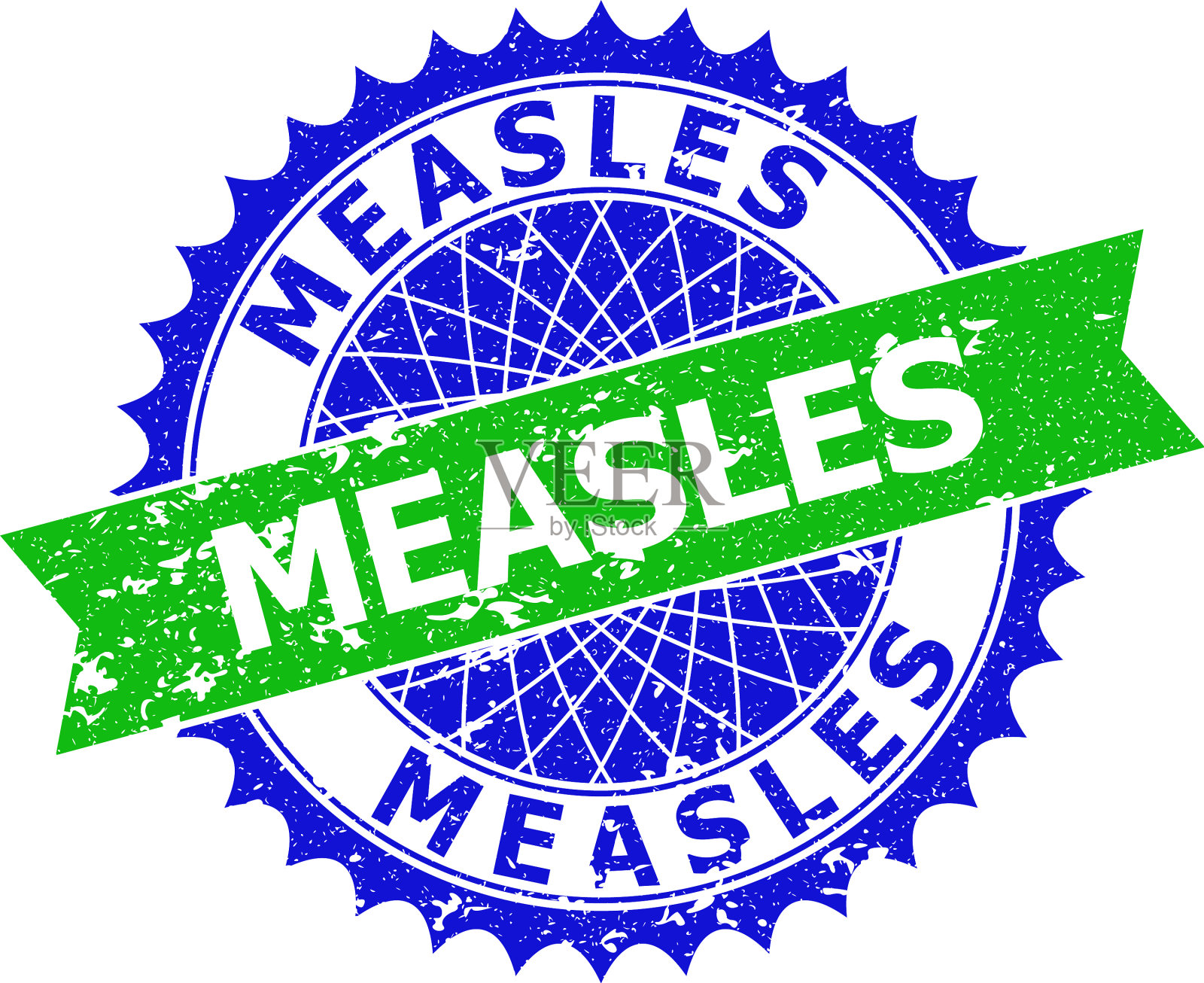 麻疹双色玫瑰垃圾密封插画图片素材