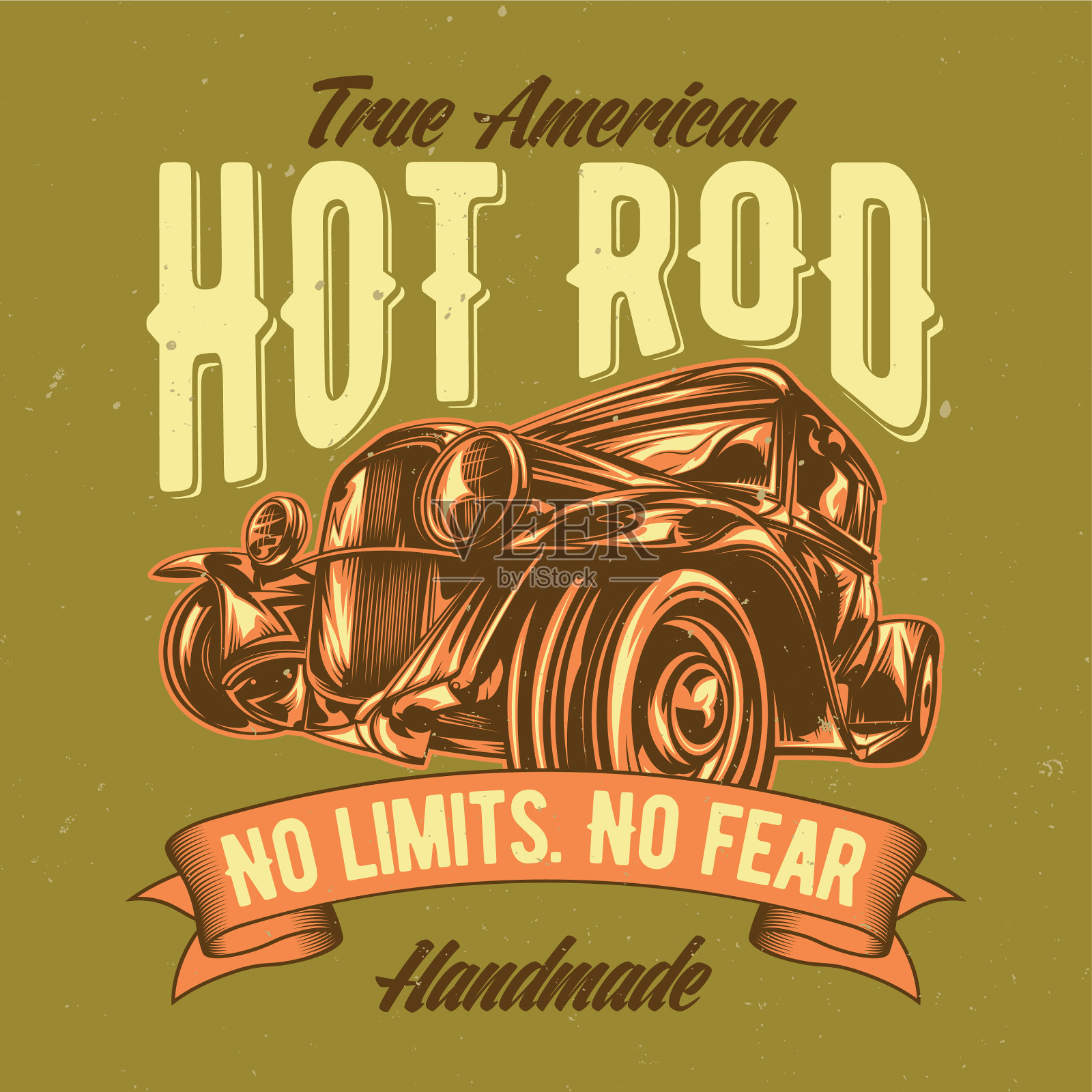 t恤或海报设计插画图片素材