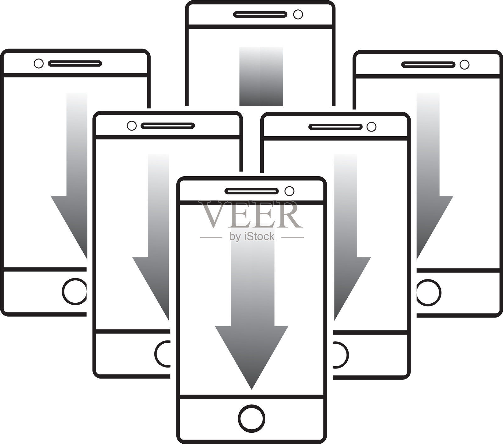 智能设备图标设计模板设计模板素材