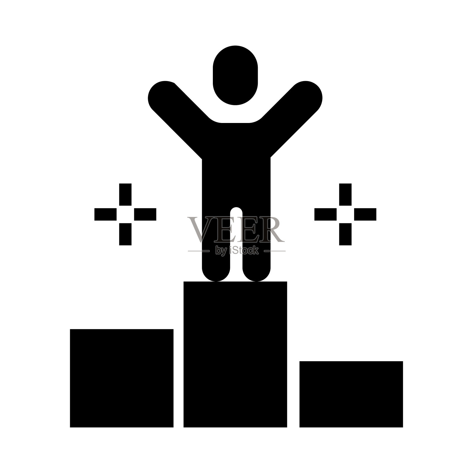 奖的舞台图标素材