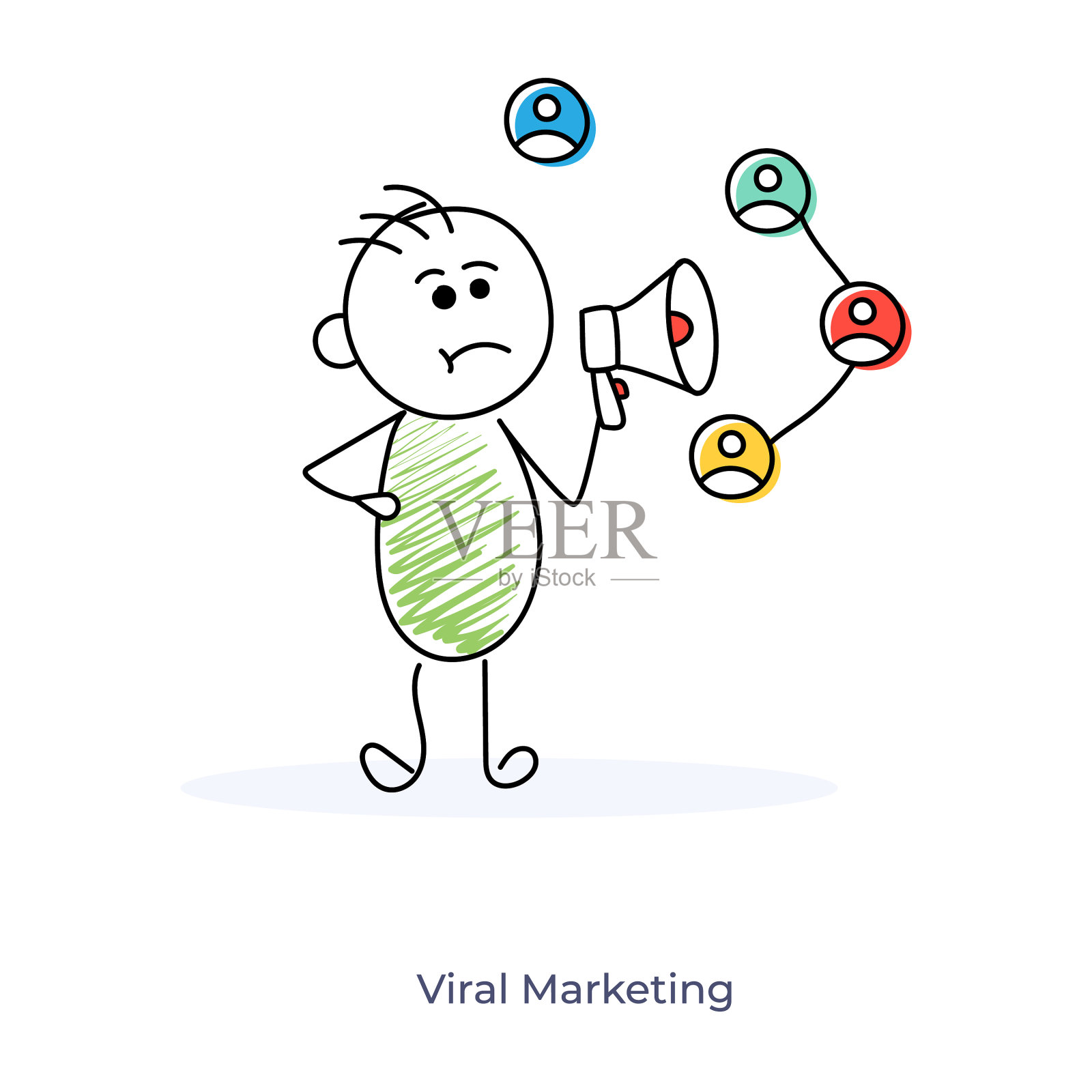 数学插画图片素材