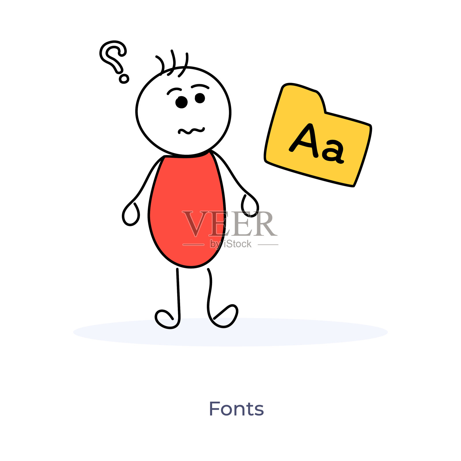 字体插画图片素材