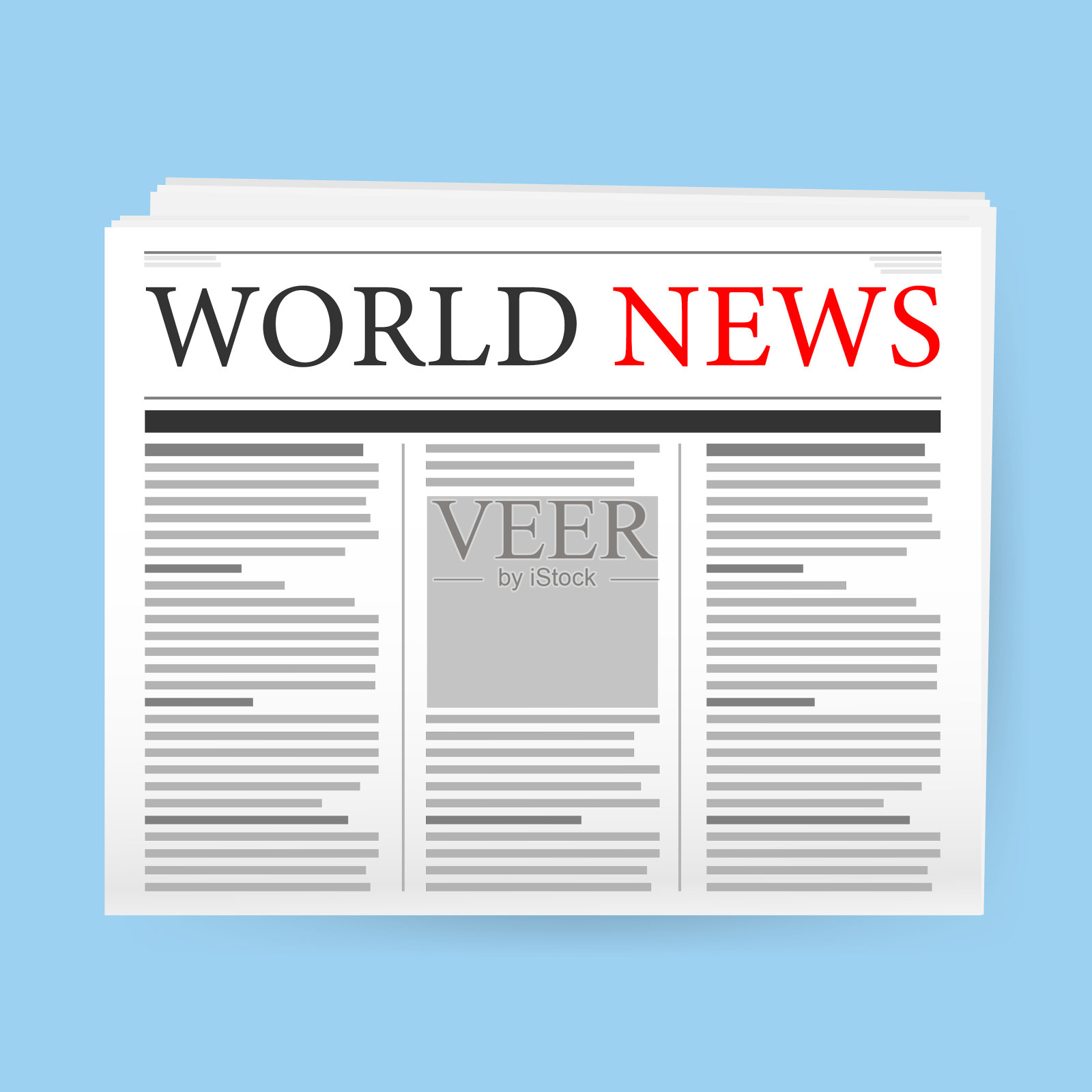 报纸的伟大设计无论何用设计模板素材